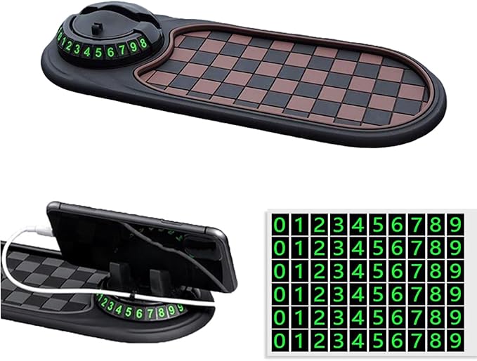 Anti-Slip Mat Solves Every Driver's Biggest Frustration, Auto Dashboard Organizer Pad, Universal Anti-Slip Car Dashboard Mat 
