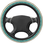 Western Steering Wheel Cover Cute Universal 15 Inch Car Accessories Protector for Women Fit Auto SUV Sedan Vans Trucks