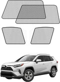 Car Window Shades for Toyota-RAV4(2019-2025),4 Pack Car Window Cover for Baby Sun Shade Blocker Breathable Mesh,Reduce UV Rays & Heat Insulation Privacy Protection for Camping, Travel, Sleep