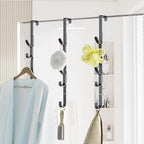 Over The Door Hooks, Metal Door Hooks for Hanging, Over The Door Purse Organizer for Coat Hanger, Back of Shower Door for Han