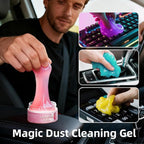 ColorCoral Car Cleaning Gel Reusable Car Clean Putty 4Pack - Universal Car Interior Cleaner Slime for Keyboard Cleaner,Cute C