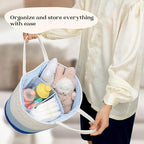 luxury little Diaper Caddy Organizer, Large Cotton Rope Nursery Baby Basket, Changing Table Organizer for Baby Diaper Storage