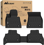 Nilight TPE Floor Mats for BMW X5 G05 (5 Seaters Only) 2019 2020 2021 2022 2023 2024 2025 2026, All Weather Custom Fit Heavy Duty Floor Liners