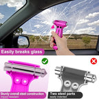Window Breaker, Emergency Escape Hammer, 3-in-1 Window Breaker & Seat Belt Cutter, Window Glass Breaker, Car Safety Tool for 