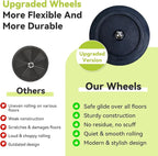 Collapsible Shopping Grocery Bag With Wheels Rolling Tote Bag With Wheels Large Reusable Shopping Bags Foldable Cart