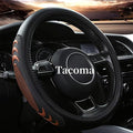 Yangday Leather Steering Wheel Cover for Toyota Tacoma 4Runner Tundra, 15.5-16 inches Car Steering Wheel Cover with Anti-Slip