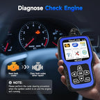 NEXAS NL101 OBD2 Scanner with Battery Tester - Check Engine Code Reader, Car Diagnostic Scanner with Live Data, Freeze Frame,