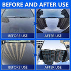 Car Coating Spray Set, Quick Effect Coating Agent, Quickly Coat Car Wax, Scratch Wax Polish Spray Extremely Hydrophobic, Oil Film Emulsion Glass Cleaner (1PCS+Sponge+Cloth)