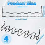 Hanaive 4 Pieces Pegboard Pliers Holder, Holds 11 Plier Per Rack, Steel Pegboard Hooks Pliers Peg Board Organizer Accessories