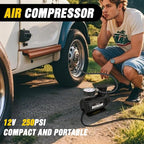 Nilight Car Emergency Kit with Jumper Cable Air Compressor Tire Repair Essential Tools First Aid Alligator Connector Electric