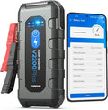 Car Battery Jump Starter and Battery Tester TOPDON 2-in-1 2200A Peak Jump Starter for Up to 8L Gas/6L Diesel Engines 12V