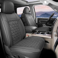 Coverado Ram Seat Cover, Waterproof Dooge Ram 1500 Seat Cover Compatible with 2002-2026 RAM 1500 2500 3500 with Curved Bench,