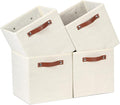 Temary 11x11 Storage Cubes Fabric Cube Storage Bins with Handles Clothes Storage Boxes Baskets for Organizing Home, Shelf, Cl