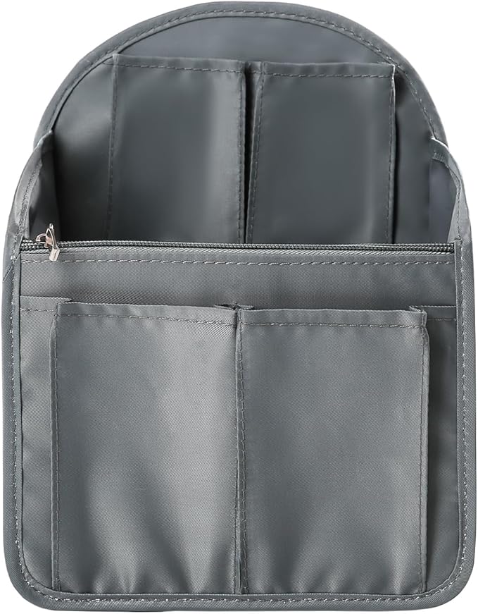 Surblue Backpack Organizer Insert Liner Hanging Travel Rucksack Purse and Handbag Insert Pocket, High-capacity Divider Foldab