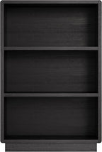 ChooChoo 3-Tier Bookcase, Wooden Bookshelf, Farmhouse Bookshelf with Open Storage, Tall Bookcase for Bedroom and Home Office,