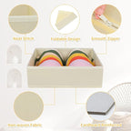 DIMJ Drawer Organizer Clothes, 24 Pack Dresser Organizer, Foldable Closet Organizers and Storage, Fabric Dresser Drawer Organ