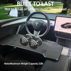Car Desk for Tesla Model 3 Y, Foldable Tesla Desk for Laptop, Car Table Tray for Tesla Passenger Seat, Tesla Table Travel Tray for Kids, Food & Tablets, Tesla Tray Long Trip Essentials