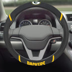FANMATS NFL Unisex-Adult Embroidered Steering Wheel Cover