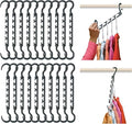 Wonder Hanger Max 20-Pack Space Saving Hangers, Reinforced Hooks Swivels 360°, Cascading Hanger, College Dorms & Storage Clos