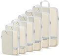 Percover Compression Packing Cubes 6-Piece Set, Packing Cubes Compression for Travel with Multi-Size Organization, Travel Org