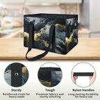 Reusable Grocery Bag Foldable Shopping Tote Bag with Handles Reusable Shopping Bags Large Kitchen Grocery Bags