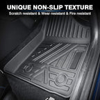 KUST Floor Mats for Nissan Murano 2015-2024, All Weather TPE Car Mat, Heavy Duty 2 Row Front and Rear Accessories