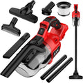 KXX Cordless Vacuum for Milwaukee M18 Battery, 5 in 1 Handheld Electric Vacuum Cleaner with 500W Powerful Motor, 46 CFM Porta