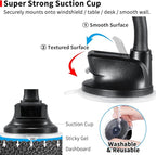 APPS2Car Tablet Car Mount for iPad Truck Holder Long Arm Extension Strong Suction Cup Windshield Mount for 7-11 Inch Tablet iPad Pro Air Mini iPhone