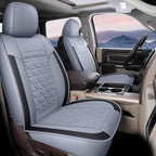 Coverado Seat Covers for Dodge Ram, Waterproof Front Car Seat Covers for Truck Compatible with 2002-2026 Dodge Ram 1500 2500 