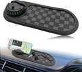 Universal Multifunction Anti-Slip Car Dashboard Mat, Rotatable Car Phone Holder Dashboard Pad with Temporary Parking Number N
