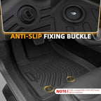Floor Mats for Mitsubishi Outlander Sport 2011-2024, Outlander Sport Floor Mats Custom Fit Floor Liners & Seatback Mat & Cargo Liner, TPE Non-Slip Waterproof Summer Winter Outlander Mats Accessories