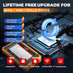 LAUNCH Creader Elite V2.0 for BMW OBD2 Scanner, 2026 Full Systems Bi-Directional Scan Tool, All Reset Services, ECU Code,