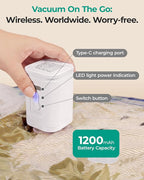 BAGSMART Vacuum for Travel with Rechargeable Air Pump, Portable Space Saver Bags for Travel & Home, Vacuum Compression Seal B
