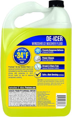 Prestone AS253 De-Icer Windshield Washer Fluid, Freeze Protection 1 Gallon