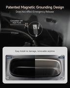 TPARTS Frunk LED Light Strip for Tesla Model Y Juniper 2025, Flexible Silicone Waterproof Interior Lighting Bar, Tool-Free Installation Front Trunk Accessories Ambient Lights (Cool White Light)