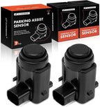 A-Premium 2-PC Rear Reverse Backup Parking Assist Sensor Compatible with Select Ford & Lincoln Models - Expedition 2003, Navigator 2003-2006, Town Car 2003-2005, LS 2004-2006, Replace# 1S7j15K859AA