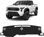 FIILINES Dash Cover for Toyota Tacoma 2024-2026, Dashboard Cover Mat for Tacoma Accessories Mesh Breathable Non-Slip Dash Mat