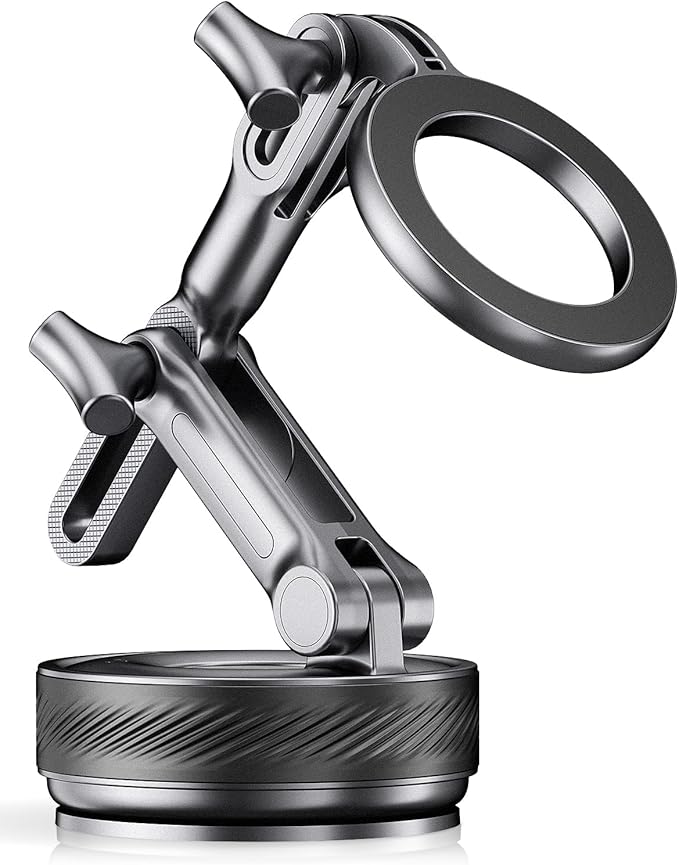 Magnetic Phone Holders for Your Car, Upgraded 360° Vacuum Car Phone Holder, 108+LBS Strongest Suction & 3000gf Magnetic, Car Phone Mount for 17 Pro Max 16 15 14 13 12/ Android Phones