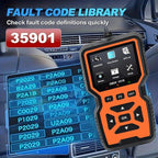 OBD2 Scanner Diagnostic Tool - Check Engine Light Code Reader, Reset Function, Data Stream, I/M Readiness, Full Features, Modes