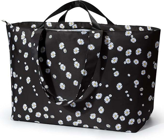 KALIDI 60L Extra Large Duffle Bag, Beach Tote Zipper Utility Oversized Weekender Carrier Travel Shopping Reusable Grocery Bag