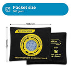 500g Reusable Silica Gel Desiccant Packs, Rechargeable Dehumidifier Moisture Absorbers with Color Indicator for Storage, Gun