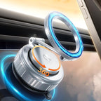 2026 Upgraded Vacuum Magnetic Car Phone Holder [89+LBS Suction/2800gf Magnet], Suction Cup Phone Mount, Ultra-Strong Magnetic Stand for Car/Mirror/Gym/Kitchen/iPhone17 16 15 14 13 12, Silver