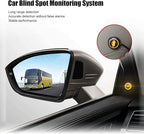 Acouto Blind Spot Detection System Kit Car Blind Spot Monitoring System BSD Distance Assistant Lane Changing Warning Reversin
