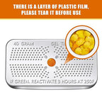 6 Pack 40 Gram Silica Gel Canister Dehumidifier Desiccant Orange to Green Reusable Indicating Desiccant Moisture Absorber