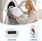 Veken 9/11 Set Compression Packing Cubes for Travel Essentials,Compressible Expandable Large Luggage Suitcase Organizer Bags 