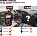 ANCEL JP700 JOBD OBD2 Japanese Car Scanner, JDM Automotive Code Reader Check Engine Light OBDII Diagnostic Scan Tool Fits for