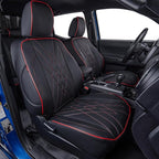 EKR Custom Fit Tacoma Car Seat Covers for Select Toyota Tacoma 2016 2017 2018 2019 2020 2021 2022 2023 Access Cab - Full Set,