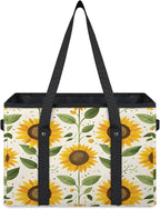 Reusable Grocery Bag, Foldable Large Shopping Tote Bag for Groceries Kitchen Picnic Car Trunk
