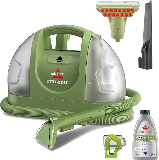 BISSELL Little Green Multi-Purpose Portable Carpet and Upholstery Cleaner, Car and Auto Detailer, with Exclusive Specialty To