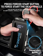 Jump Starter 5000A, 12V Car Battery Jump Starter with USB Quick Charge (Up to 10.0L Gas or 9.0L Diesel Engine), Battery